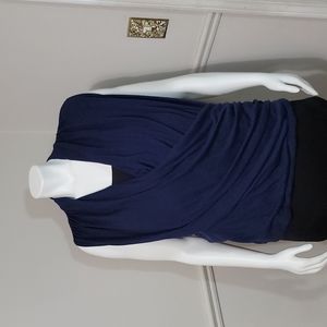 41 Hawthorn, 2x, Faux Wrap Blouse